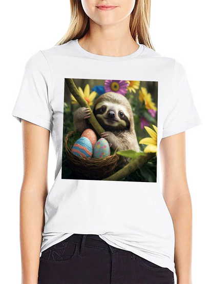 Sloth Easter Egg Hunt T-Shirt