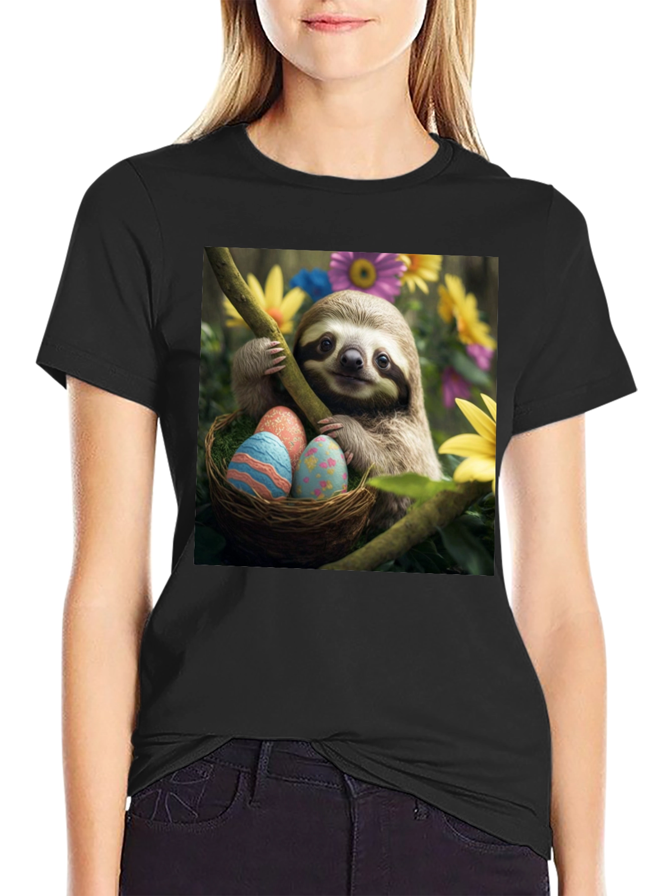 Sloth Easter Egg Hunt T-Shirt