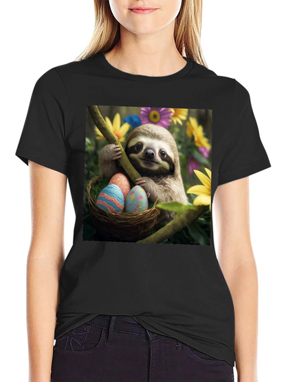 Sloth Easter Egg Hunt T-Shirt