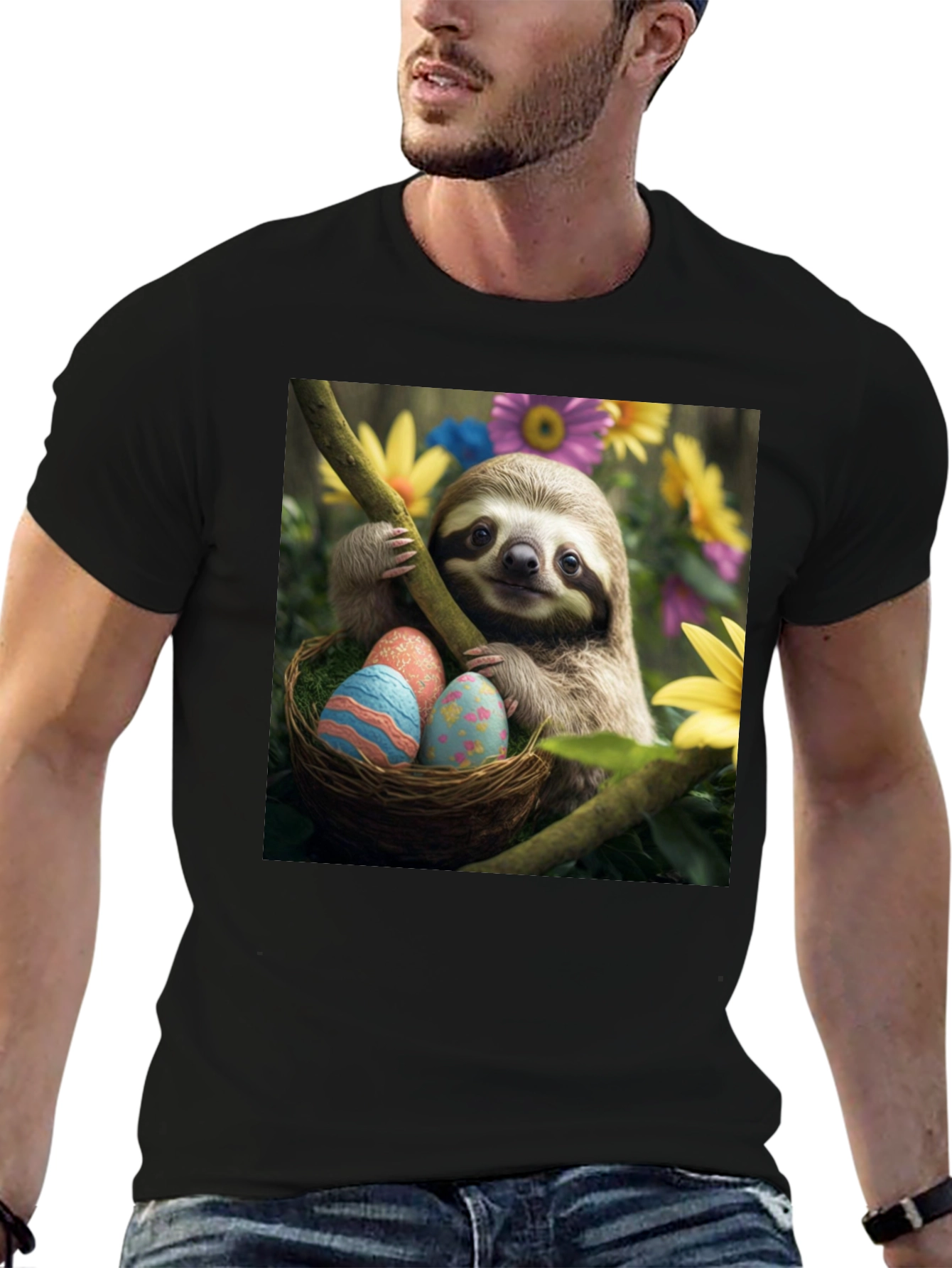 Sloth Easter Egg Hunt T-Shirt
