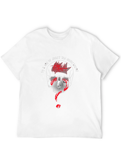 Skull of Doubts Graphic Tee - Black