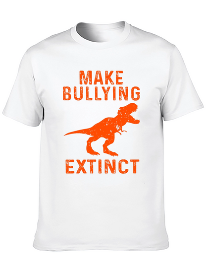 Make Bullying Extinct T-Rex Graphic Tee