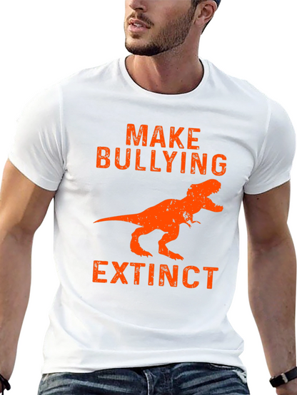Make Bullying Extinct T-Rex Graphic Tee