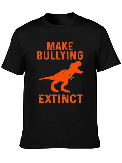 Make Bullying Extinct T-Rex Graphic Tee