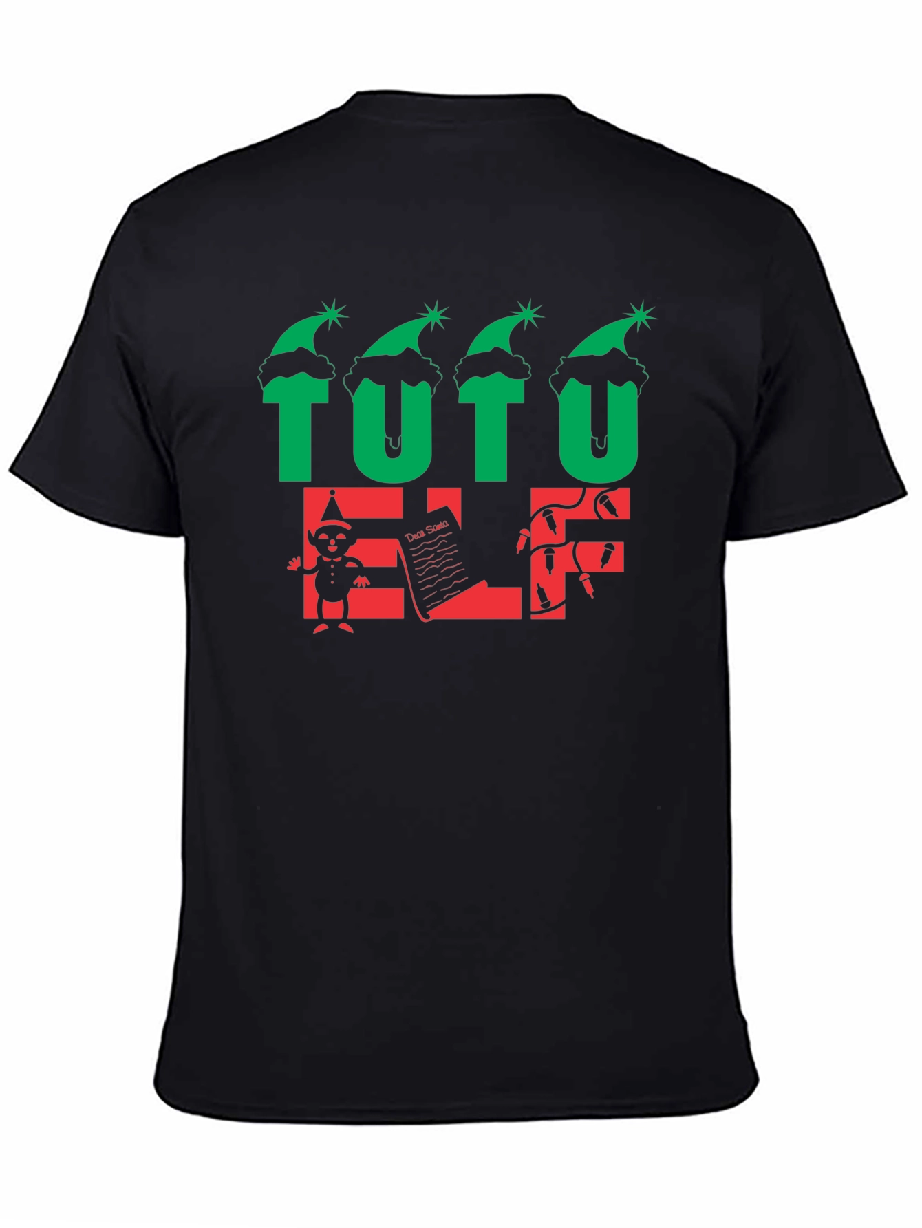 Tutu Elf Holiday Graphic T-Shirt