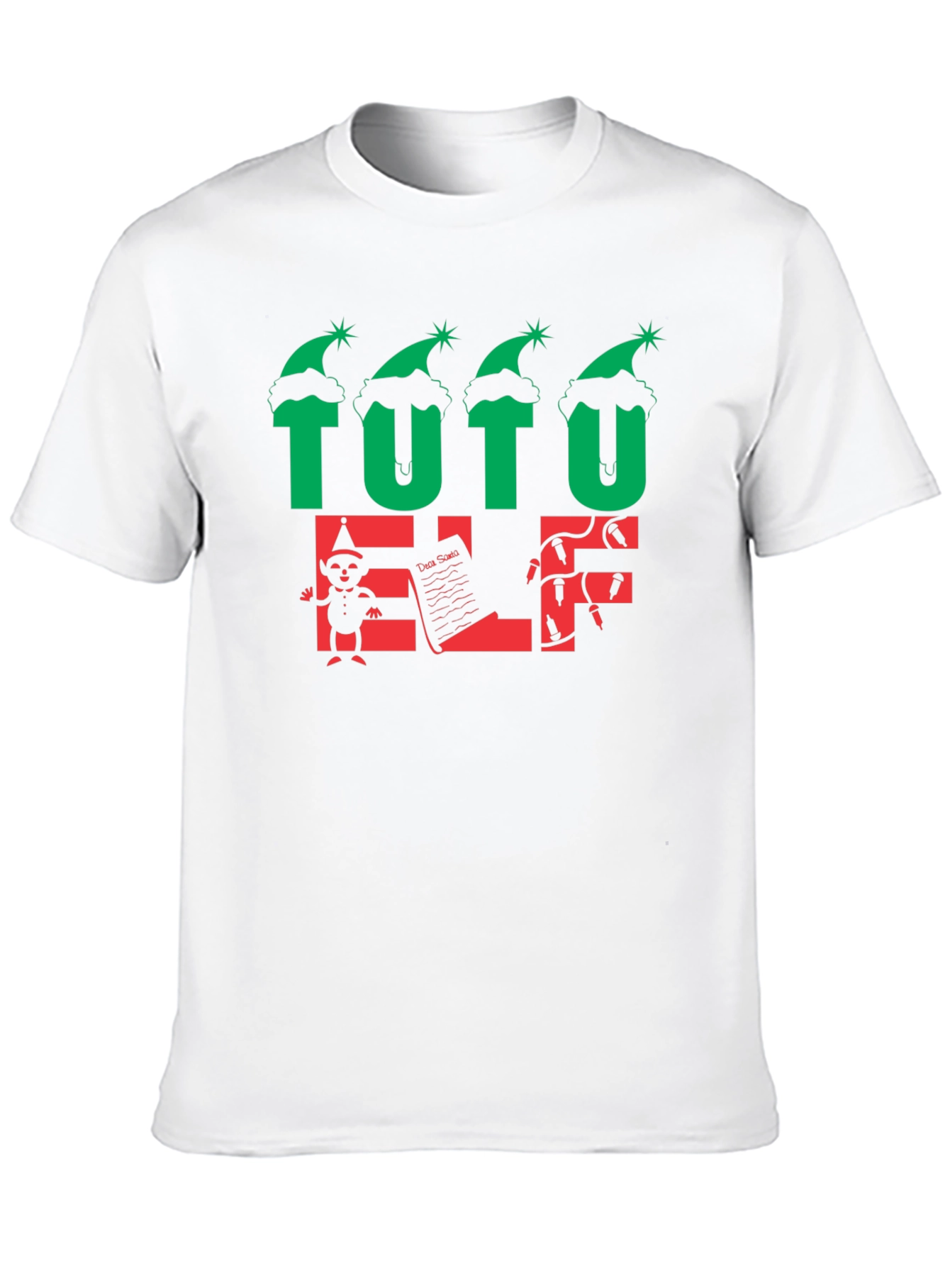 Tutu Elf Holiday Graphic T-Shirt