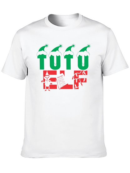 Tutu Elf Holiday Graphic T-Shirt