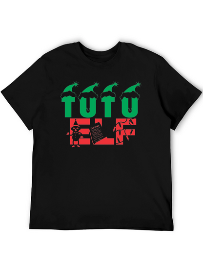 Tutu Elf Holiday Graphic T-Shirt