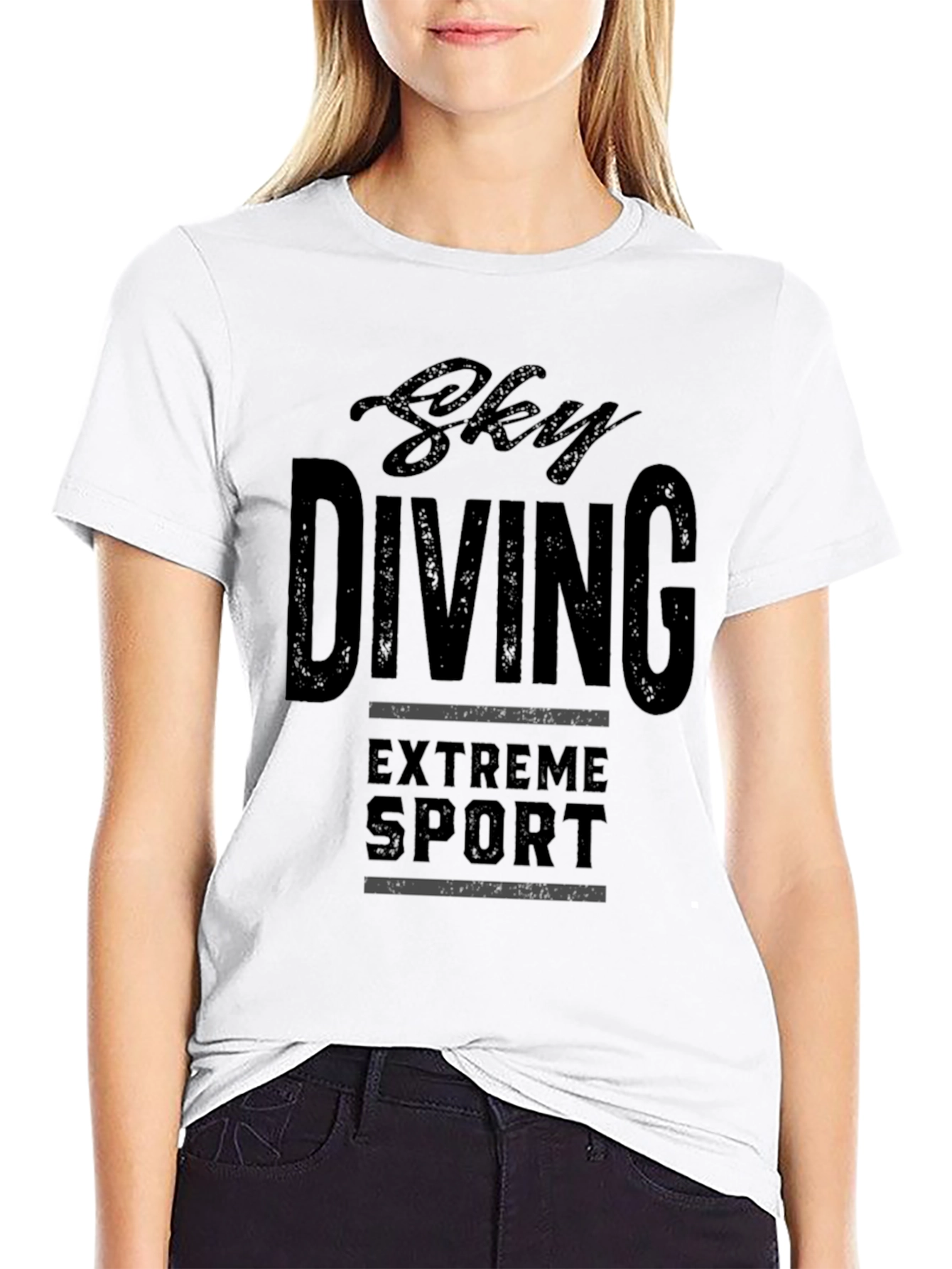 Sky Diving Extreme Sport T-Shirt