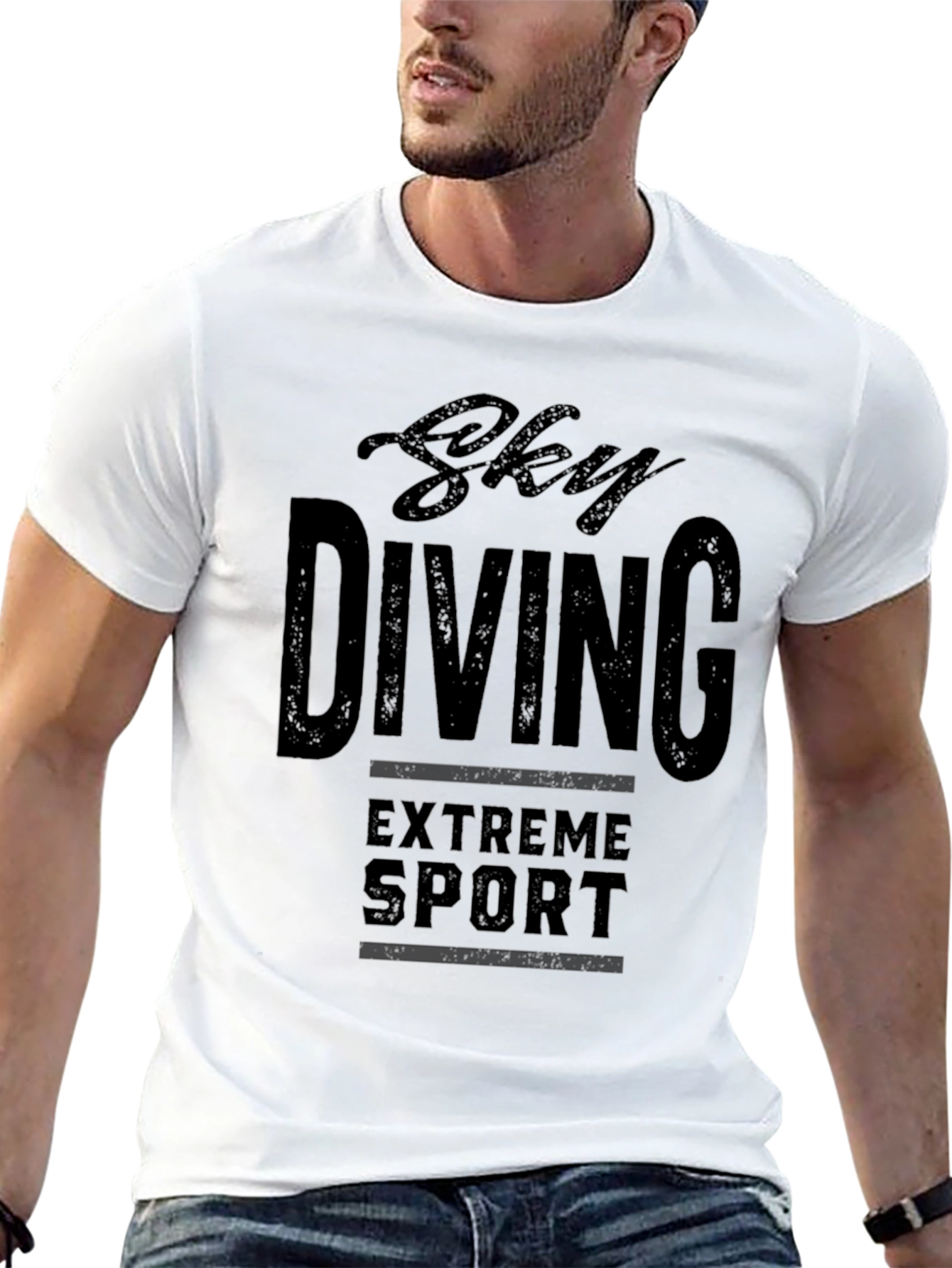 Sky Diving Extreme Sport T-Shirt