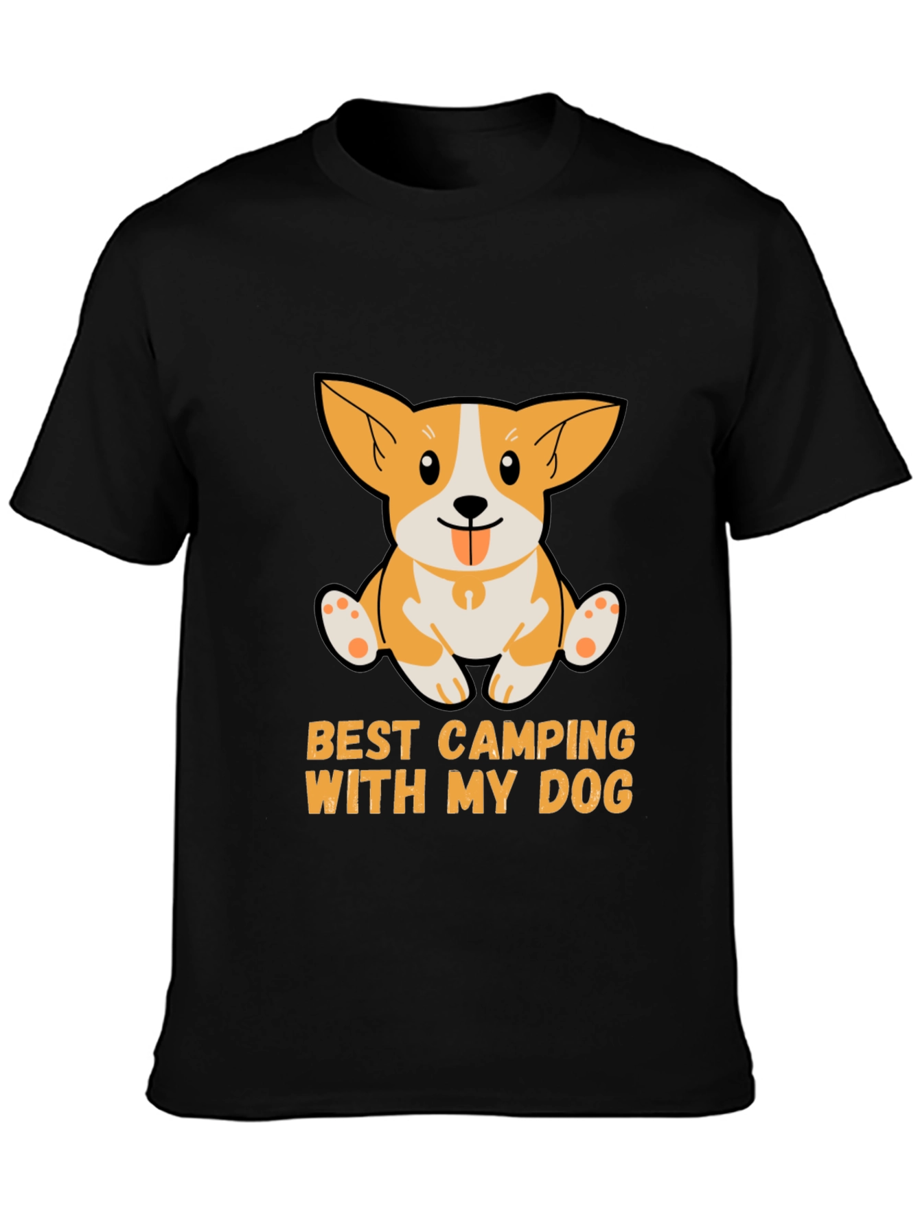 Camping With My Dog T-Shirt