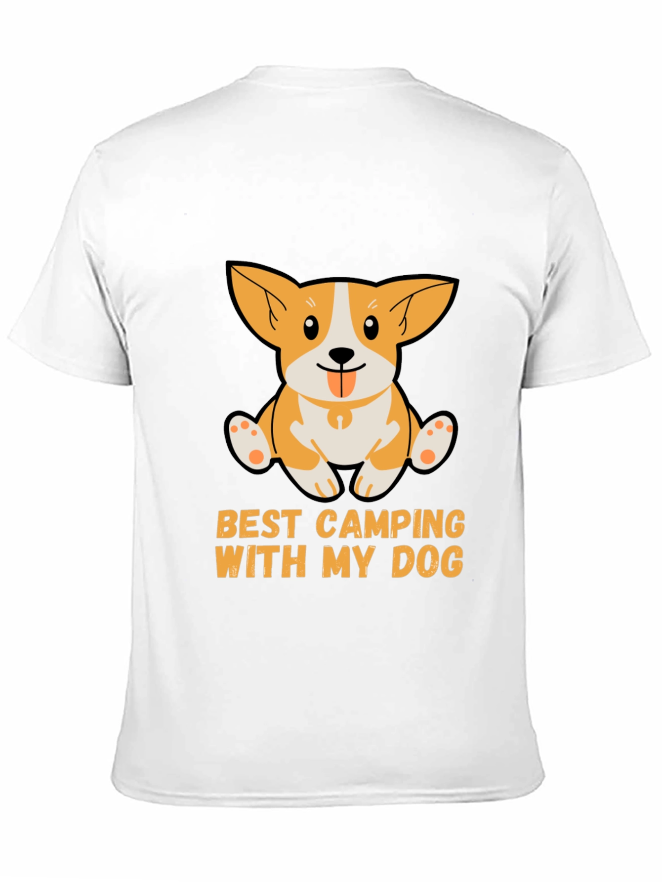 Camping With My Dog T-Shirt