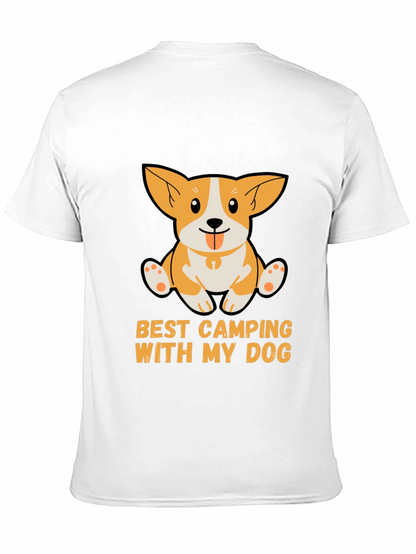 Camping With My Dog T-Shirt