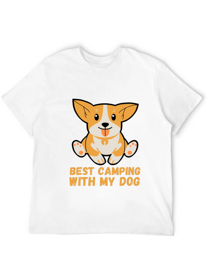 Camping With My Dog T-Shirt