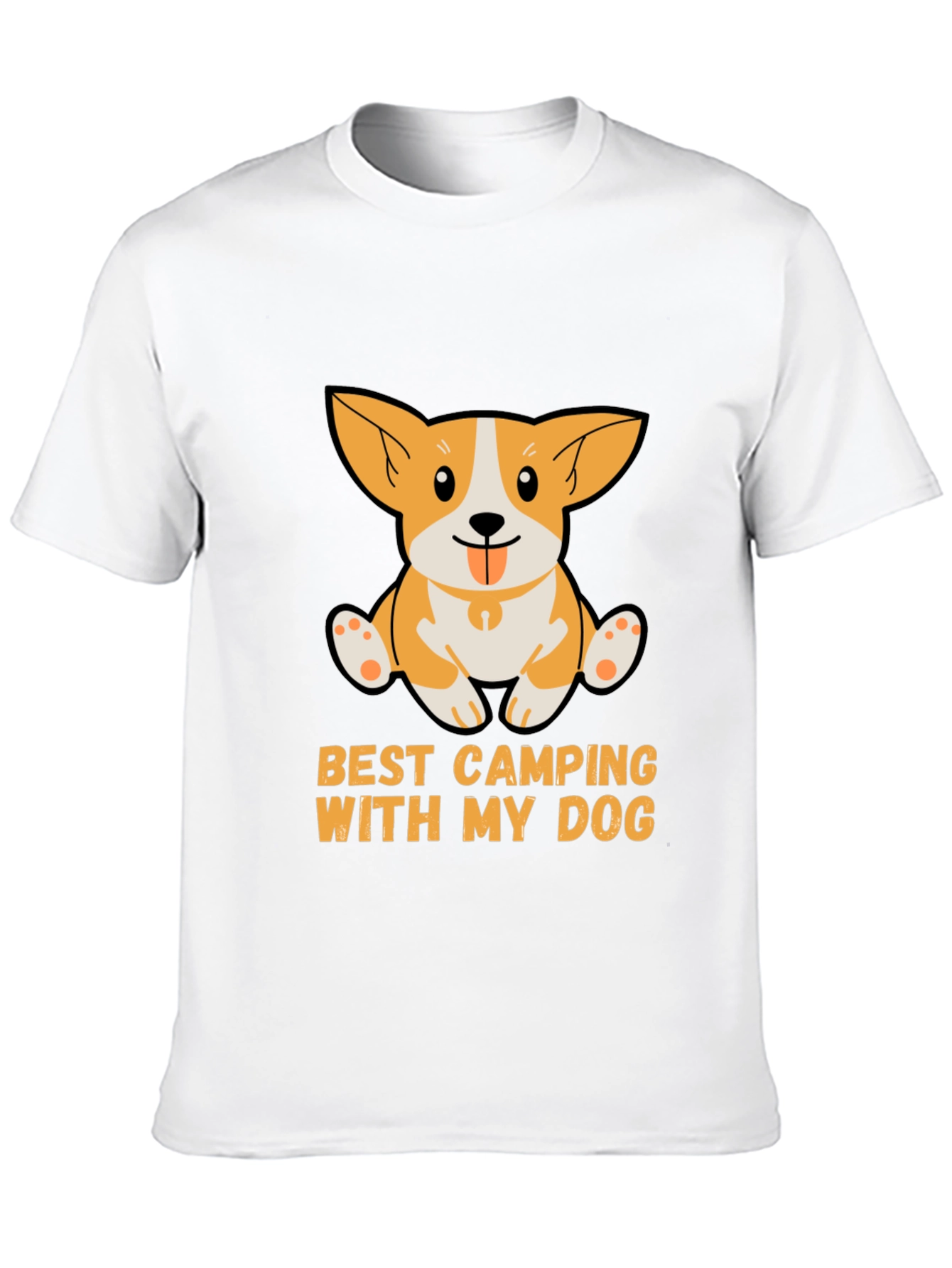 Camping With My Dog T-Shirt
