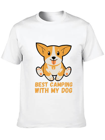 Camping With My Dog T-Shirt
