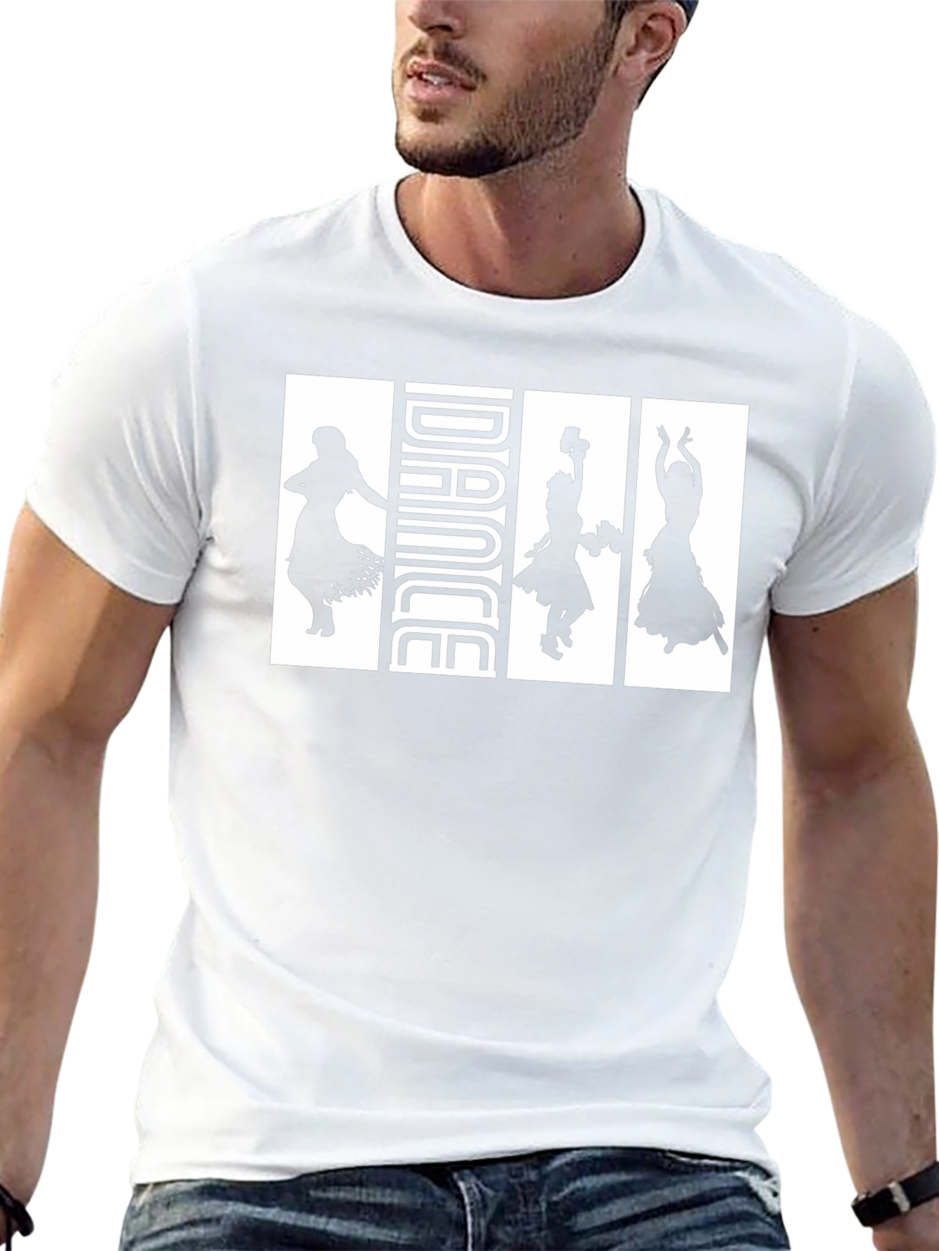 Dance Silhouette Graphic T-Shirt