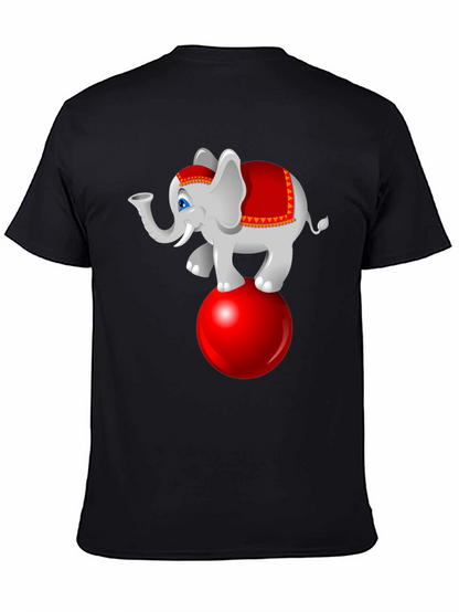 Circus Elephant Graphic T-Shirt - Fun & Stylish