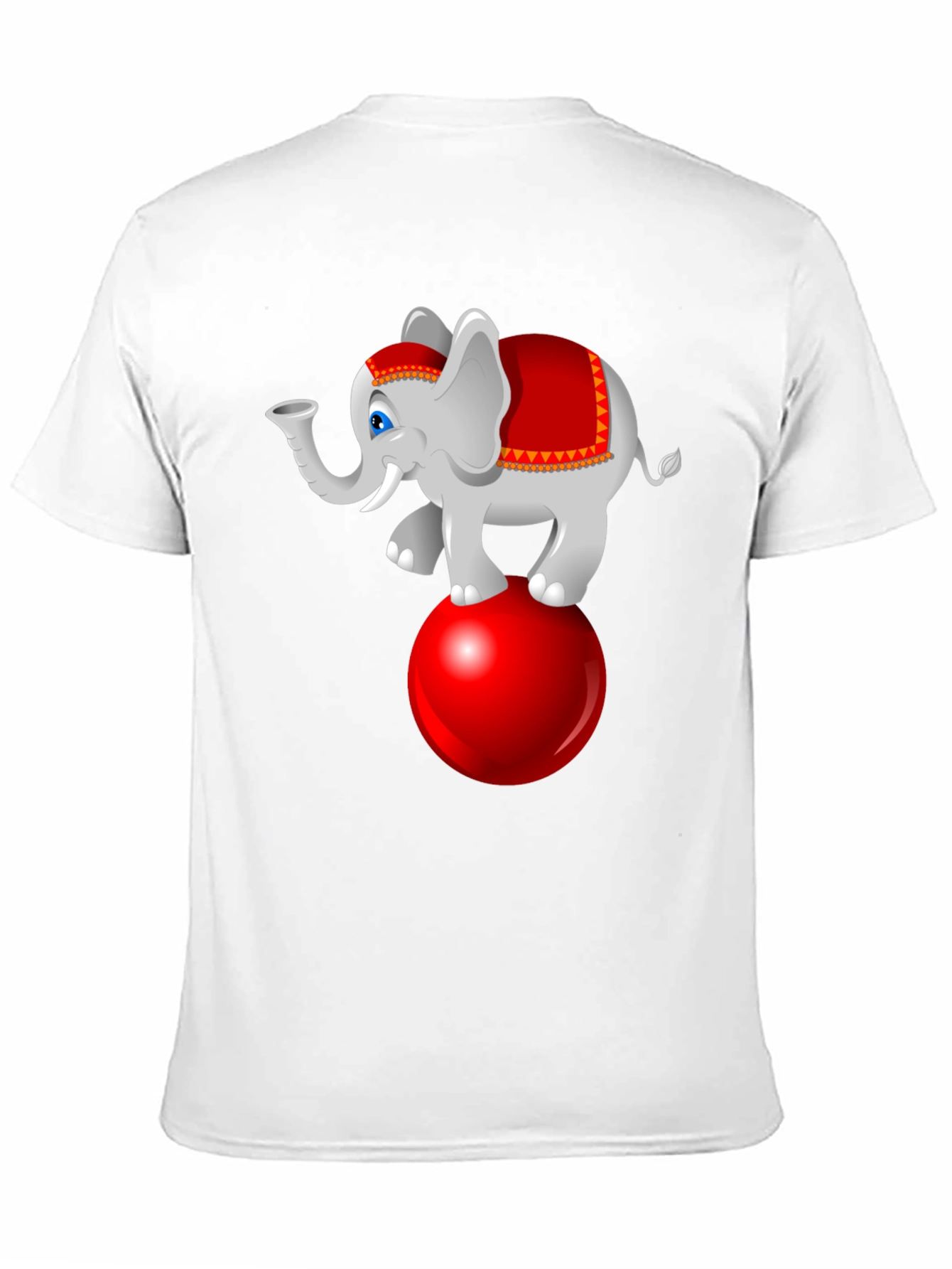 Circus Elephant Graphic T-Shirt - Fun & Stylish