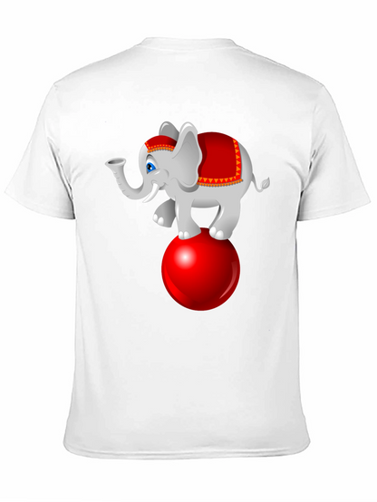 Circus Elephant Graphic T-Shirt - Fun & Stylish