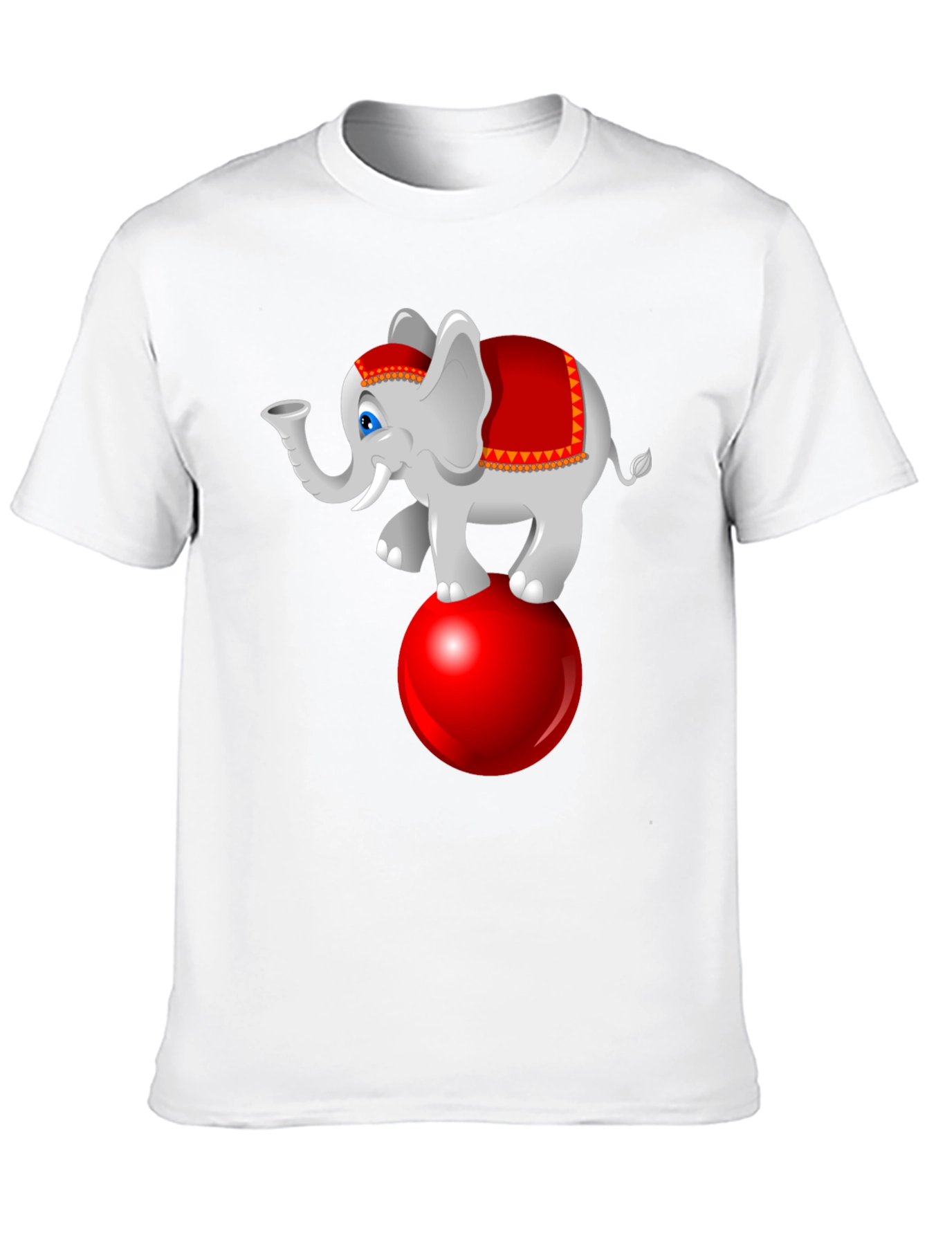 Circus Elephant Graphic T-Shirt - Fun & Stylish