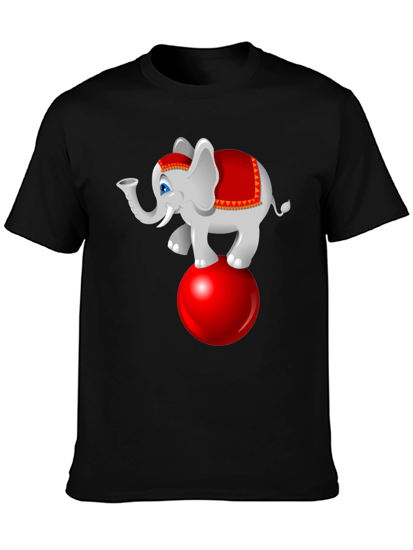 Circus Elephant Graphic T-Shirt - Fun & Stylish