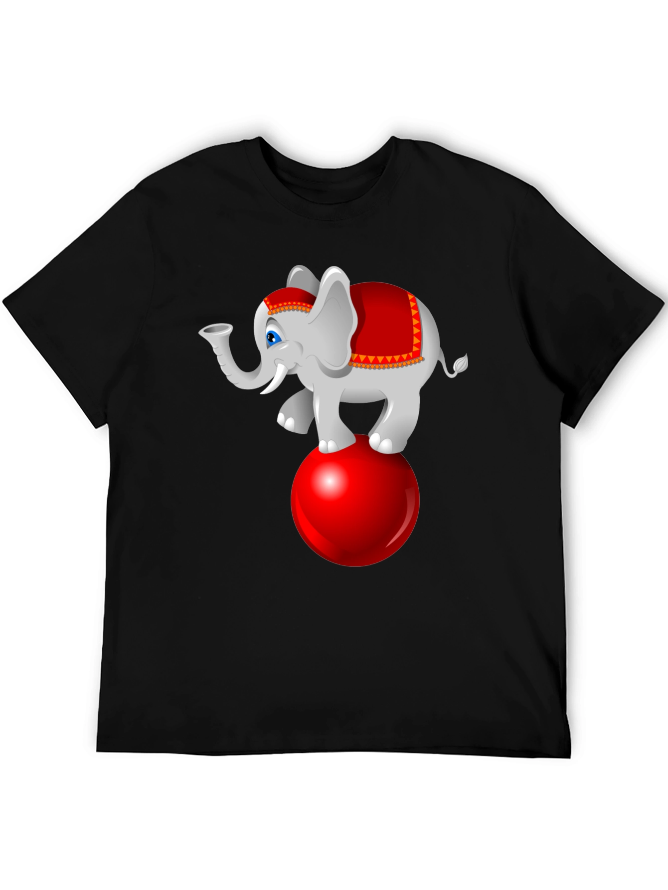 Circus Elephant Graphic T-Shirt - Fun & Stylish