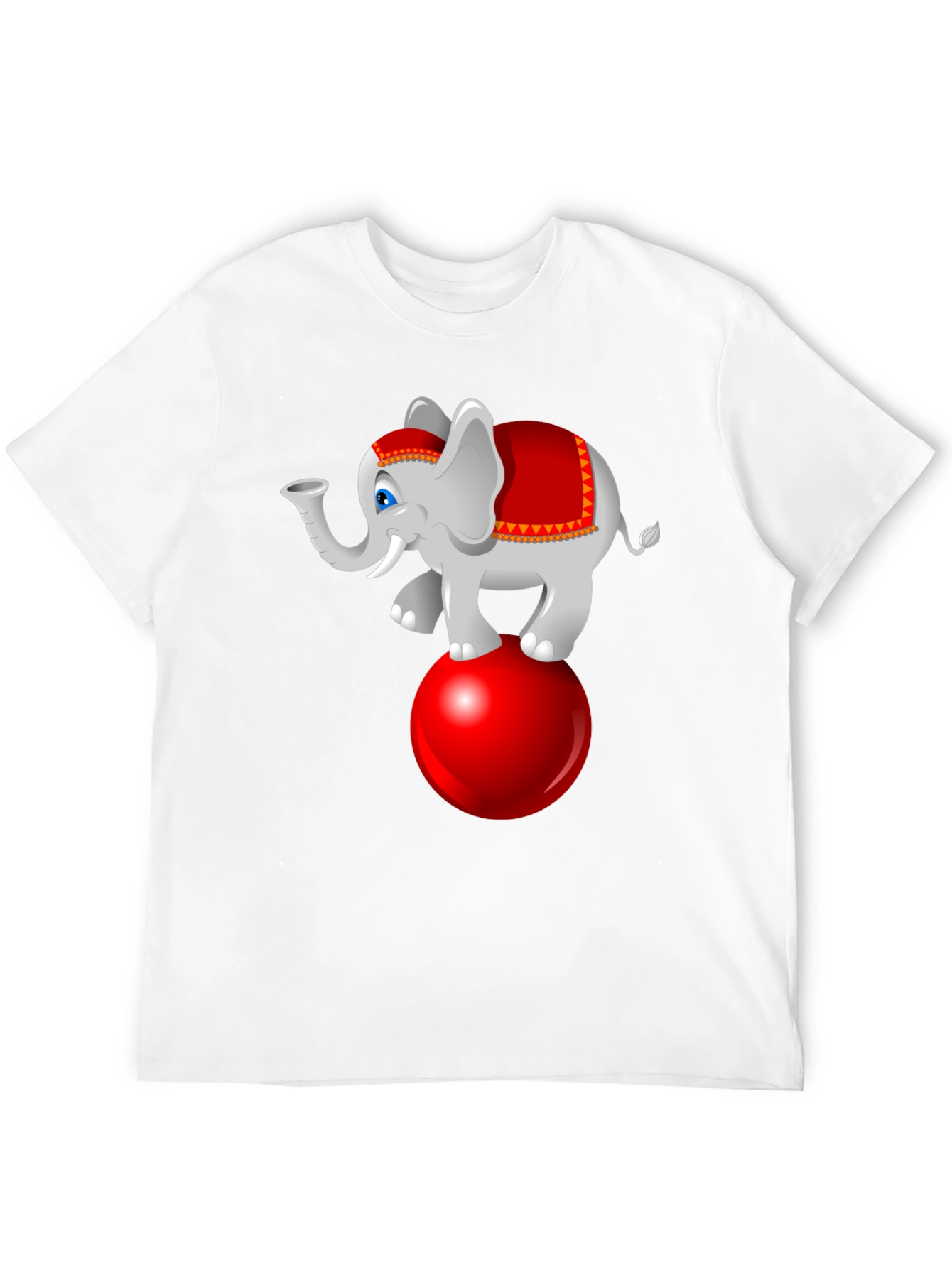 Circus Elephant Graphic T-Shirt - Fun & Stylish
