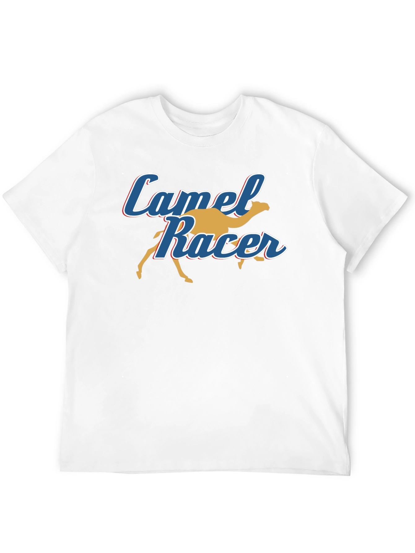 Camel Racer Graphic T-Shirt - Soft Cotton Tee