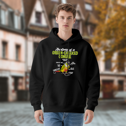 Premium Graphic Hoodie - Humorous Diagram Titled