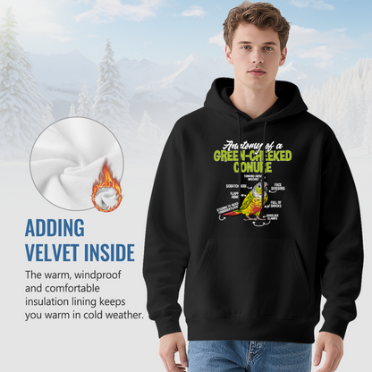 Premium Graphic Hoodie - Humorous Diagram Titled