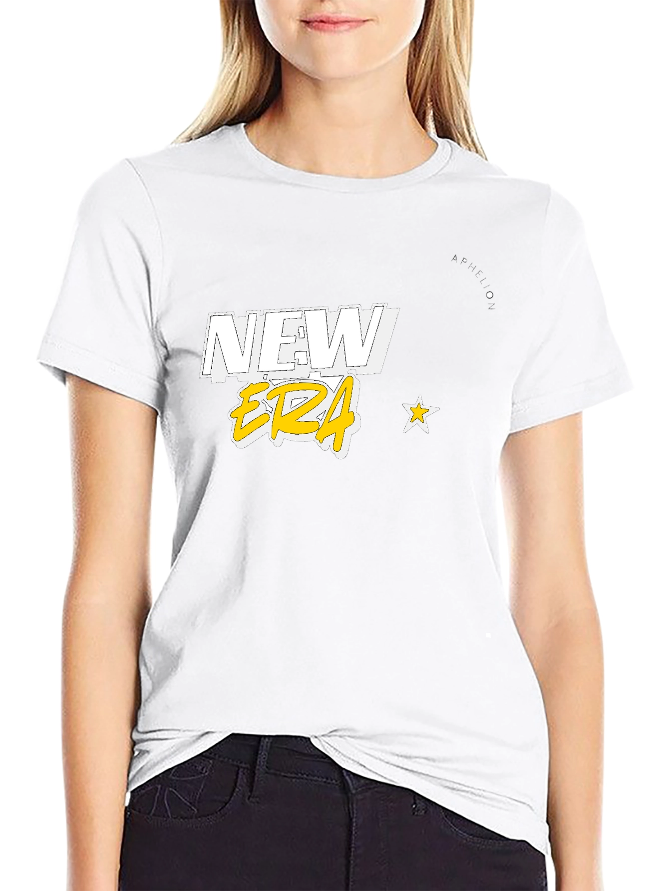 New Era Graphic Black T-Shirt