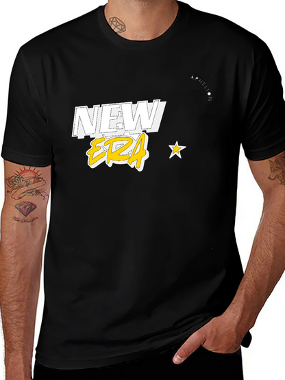 New Era Graphic Black T-Shirt