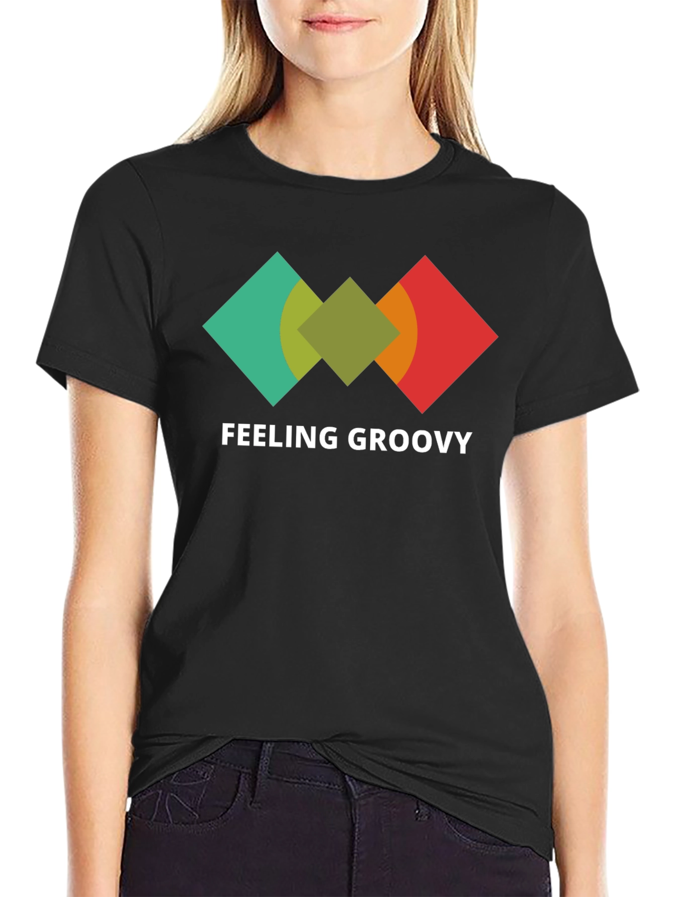 Feeling Groovy Graphic Tee - Retro Style