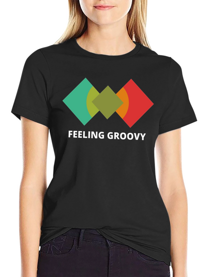 Feeling Groovy Graphic Tee - Retro Style