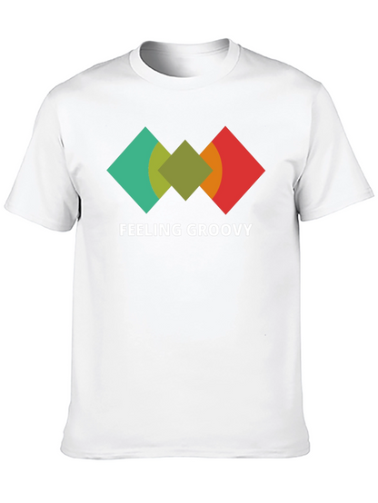 Feeling Groovy Graphic Tee - Retro Style