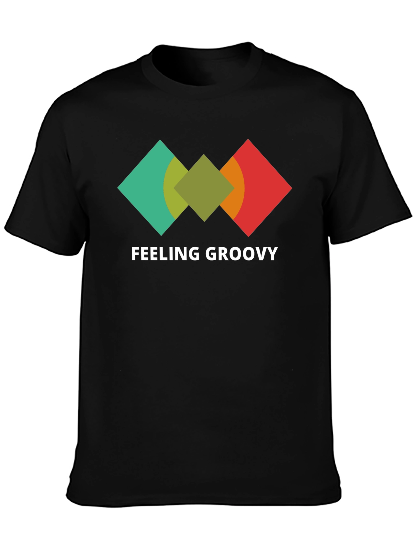 Feeling Groovy Graphic Tee - Retro Style
