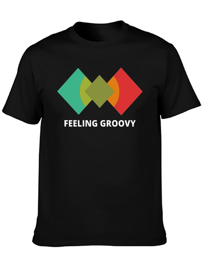 Feeling Groovy Graphic Tee - Retro Style