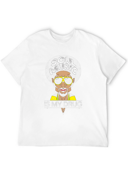 Soul Music Is My Drug Graphic T-Shirt