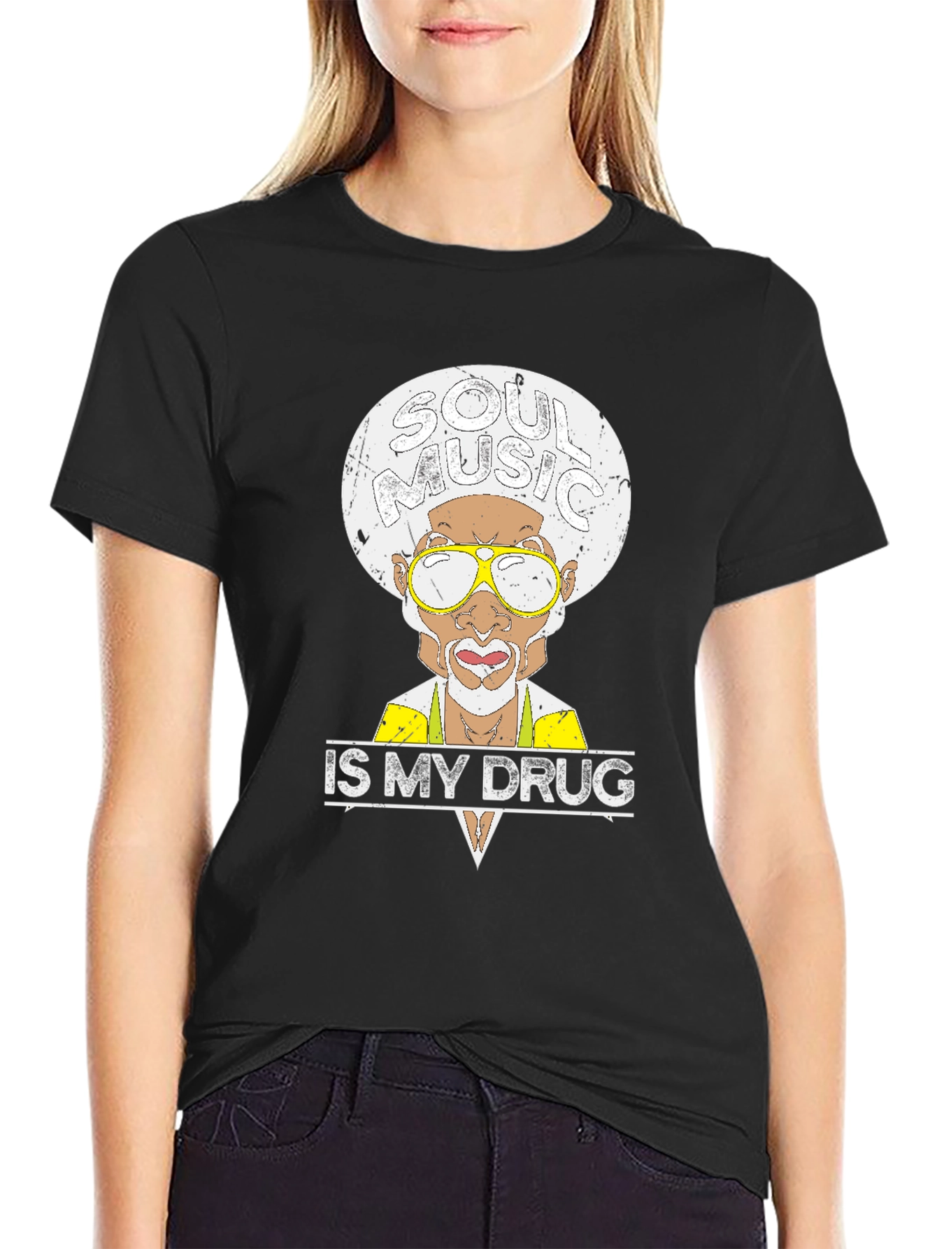 Soul Music Is My Drug Graphic T-Shirt
