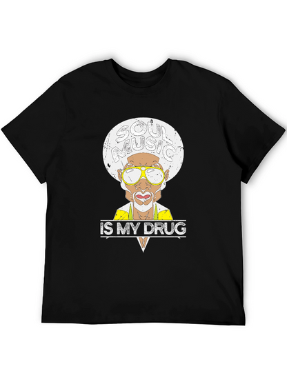 Soul Music Is My Drug Graphic T-Shirt