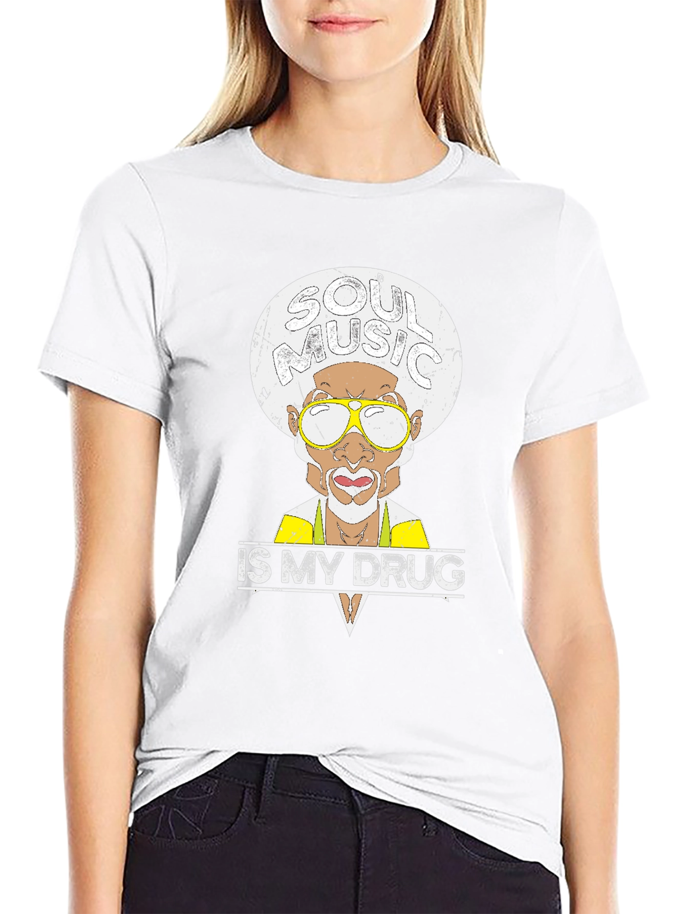 Soul Music Is My Drug Graphic T-Shirt