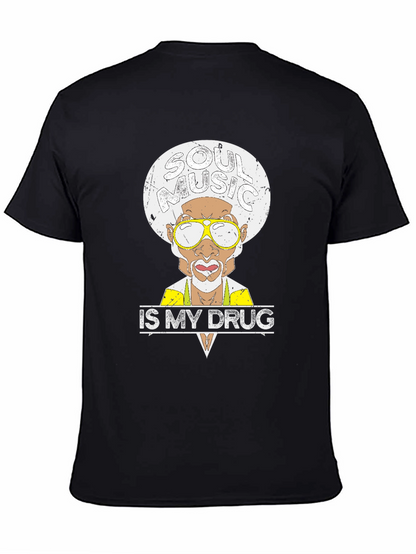 Soul Music Is My Drug Graphic T-Shirt
