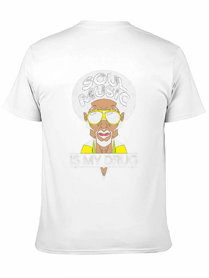 Soul Music Is My Drug Graphic T-Shirt