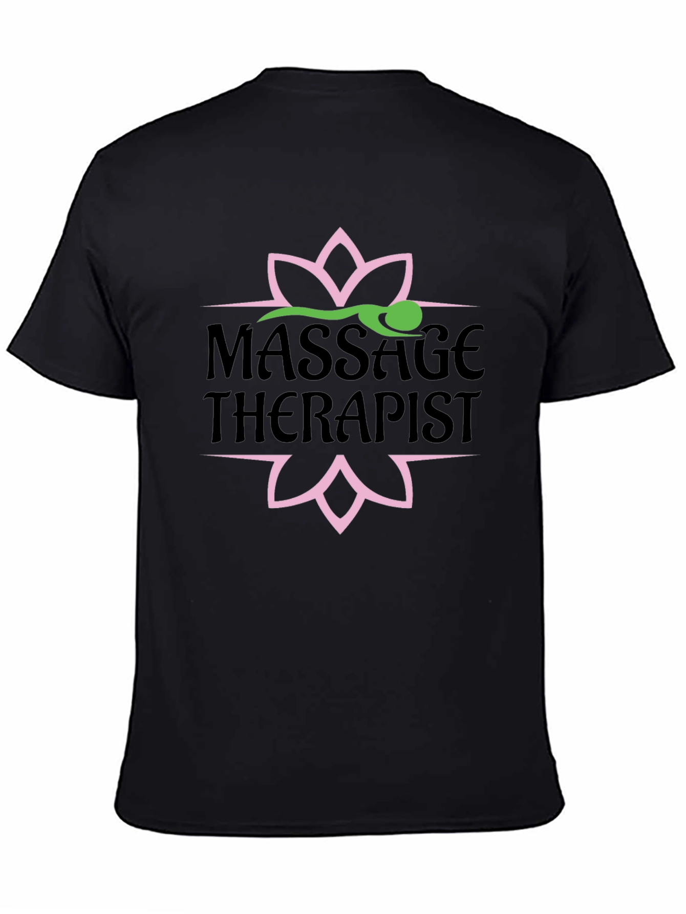 Massage Therapist Black T-Shirt