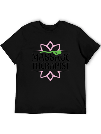 Massage Therapist Black T-Shirt