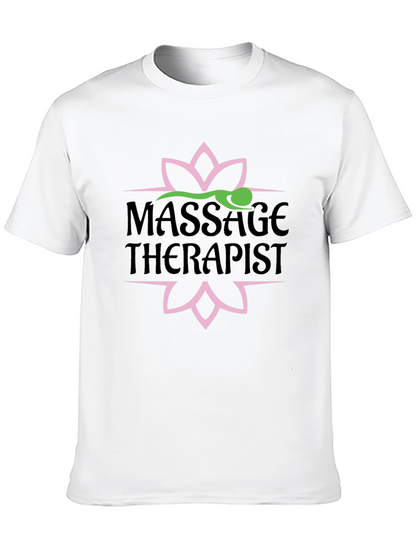Massage Therapist Black T-Shirt