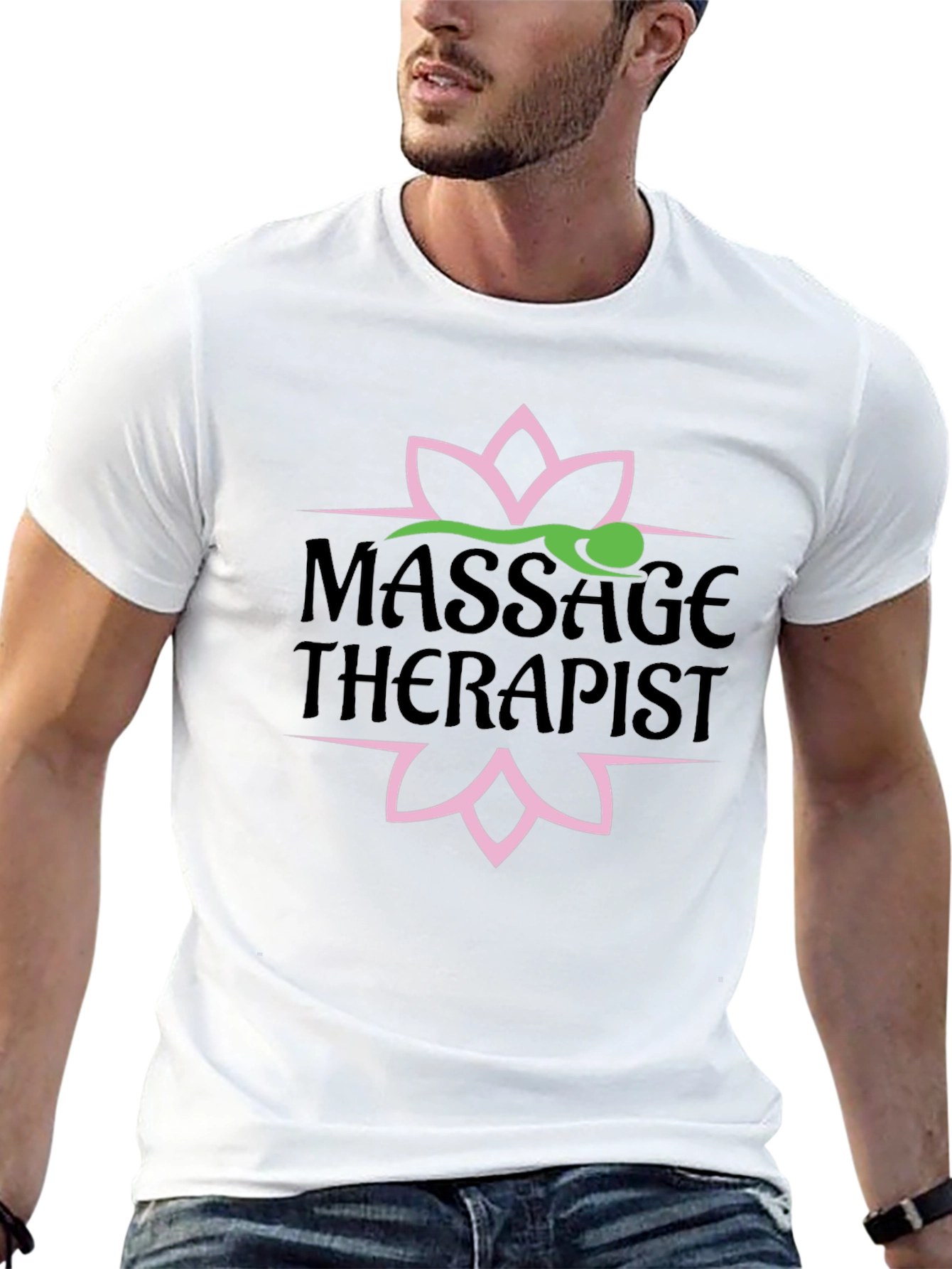 Massage Therapist Black T-Shirt