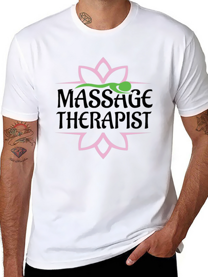 Massage Therapist Black T-Shirt