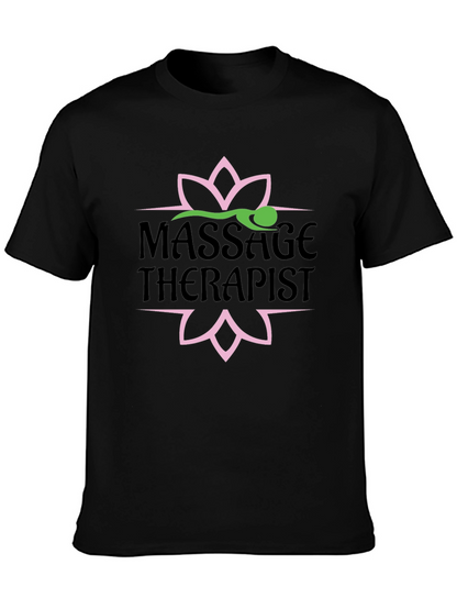 Massage Therapist Black T-Shirt